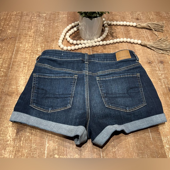 American Eagle Distresses Jean Shorts - Picture 2 of 9